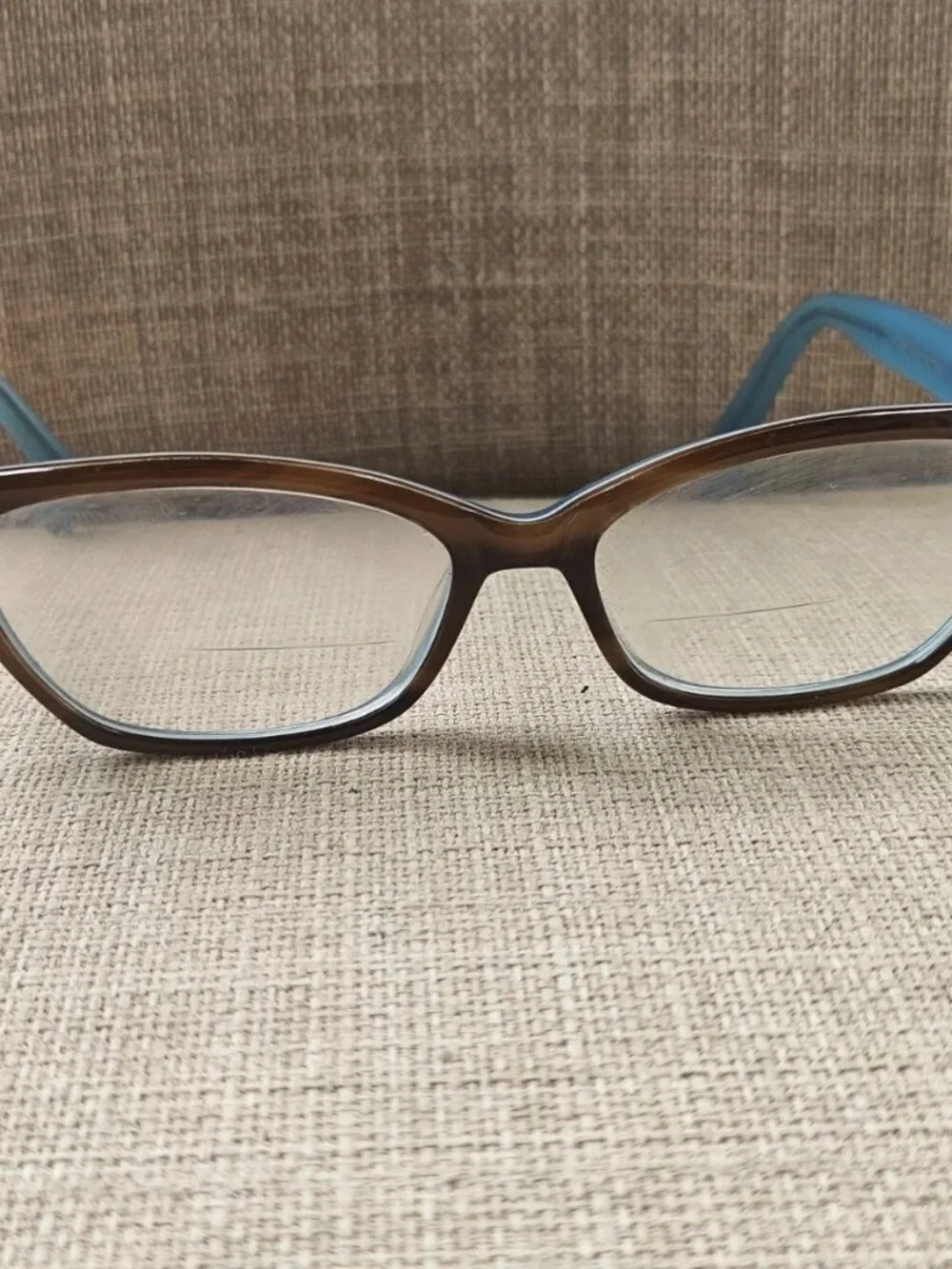 MODO Handmade Eyeglasses Frame Brown/Blue MOD. 6026 Eyewear Glasses Made